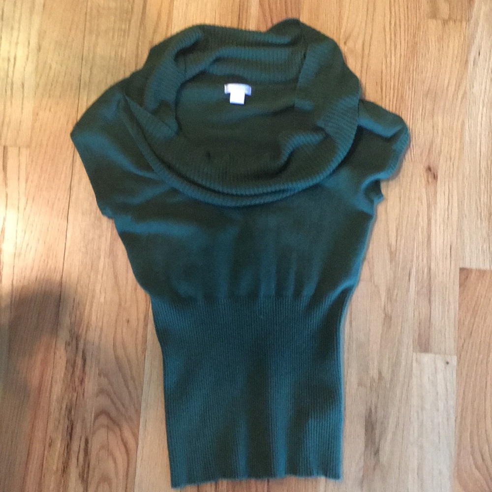 Green small dressy tank